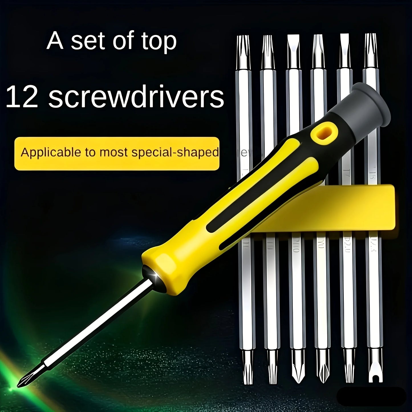 2026 7-in-1 Precision Premium Screwdriver Set – Durable Tools for Repair, Ideal Holiday Desk Gift