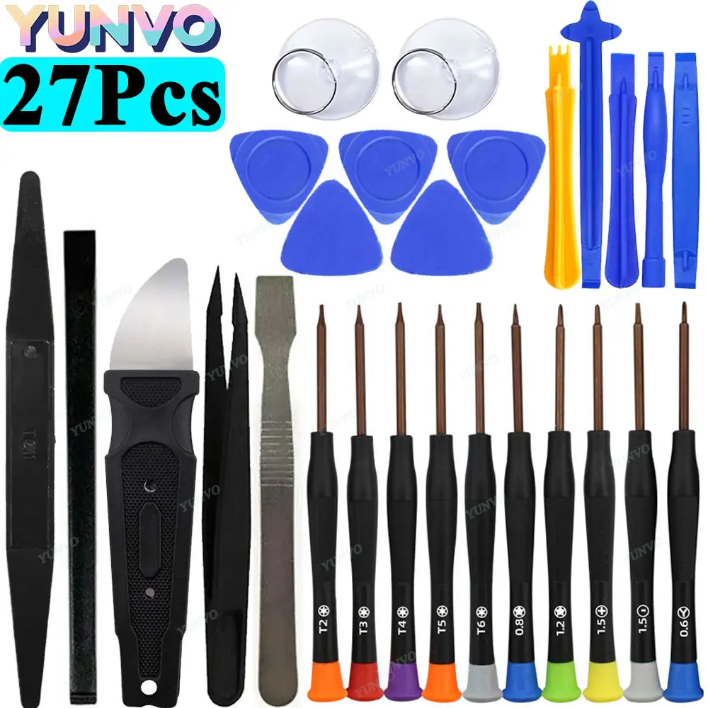 Mobile Phone Disassembly Repair Tools for Apple Android Set Opening Screwdriver Combination Skid Multi Function Disassembly Kit