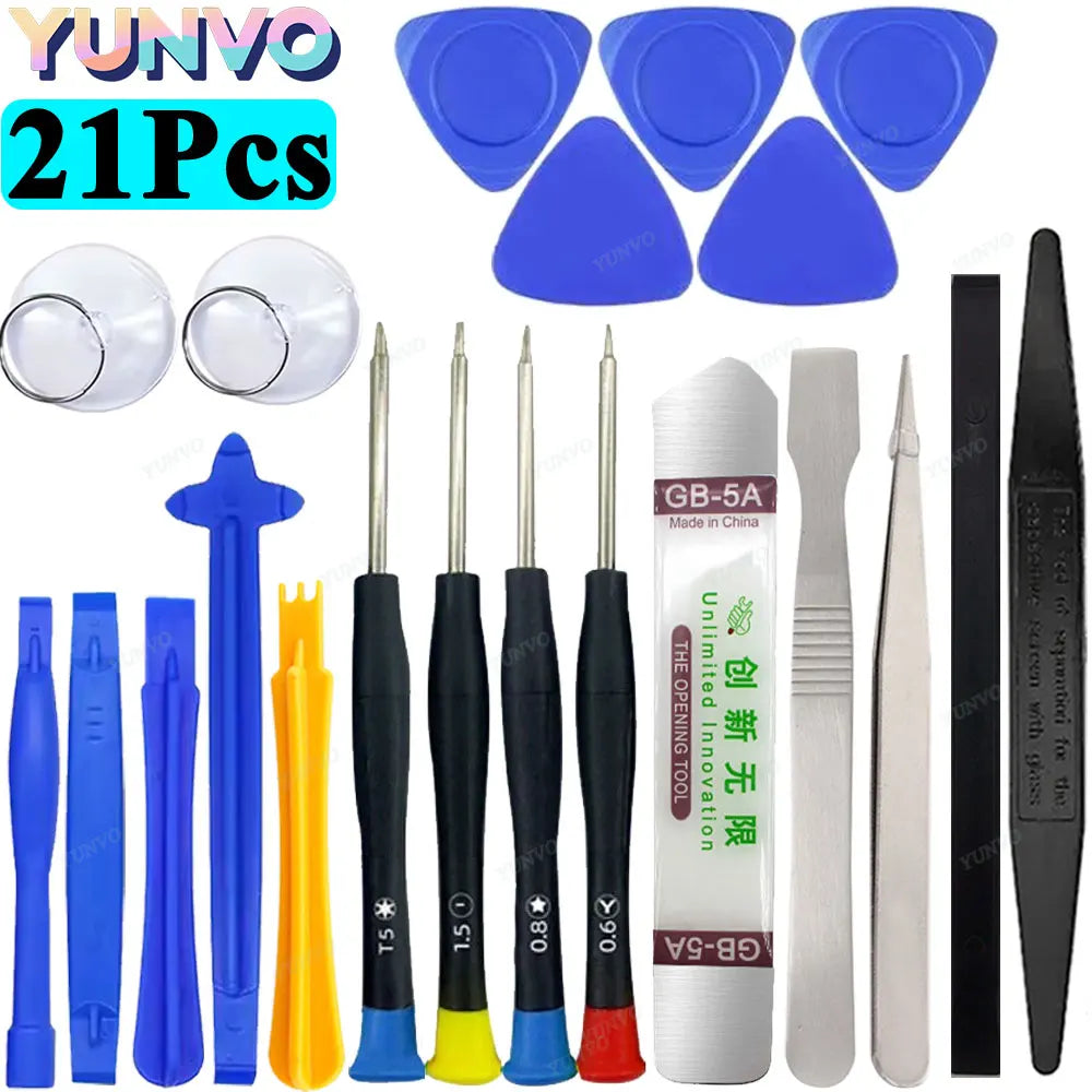 Mobile Phone Disassembly Repair Tools for Apple Android Set Opening Screwdriver Combination Skid Multi Function Disassembly Kit