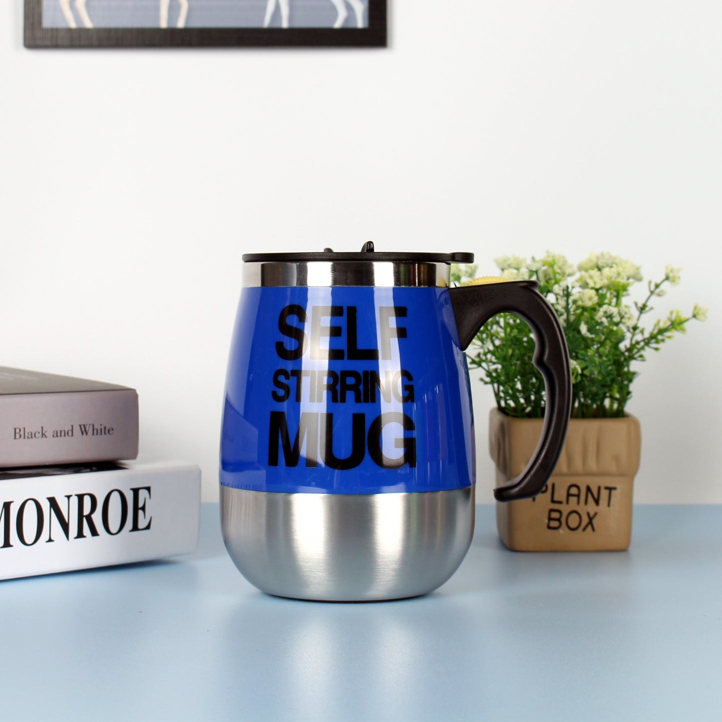 Electric Self-Stirring Coffee Mug