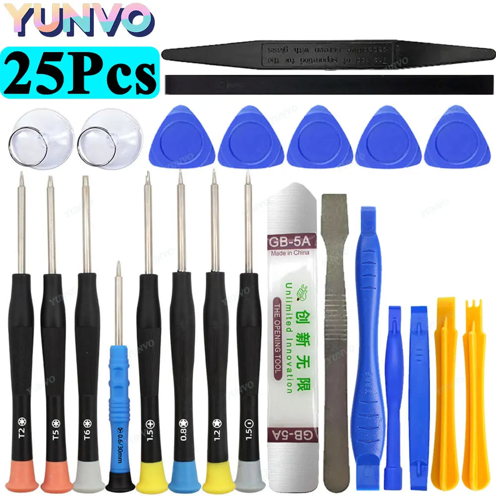 Mobile Phone Disassembly Repair Tools for Apple Android Set Opening Screwdriver Combination Skid Multi Function Disassembly Kit