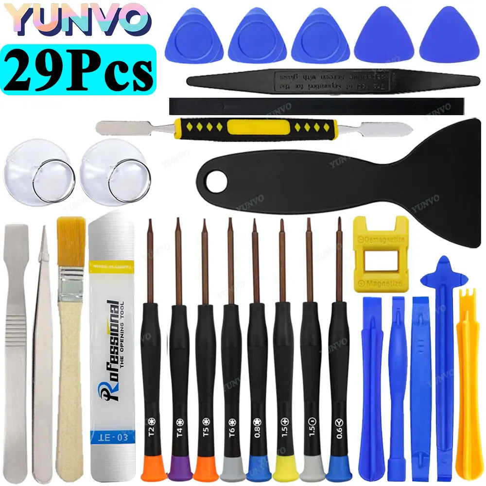 Mobile Phone Disassembly Repair Tools for Apple Android Set Opening Screwdriver Combination Skid Multi Function Disassembly Kit