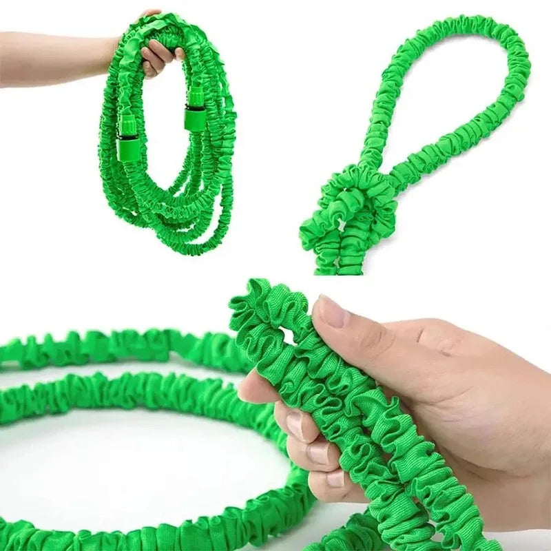 25FT-200FT Garden Hose Expandable Magic Water Pipes Home Garden Daily Watering Tools High-Pressure Car Wash Cleaning Water Gun