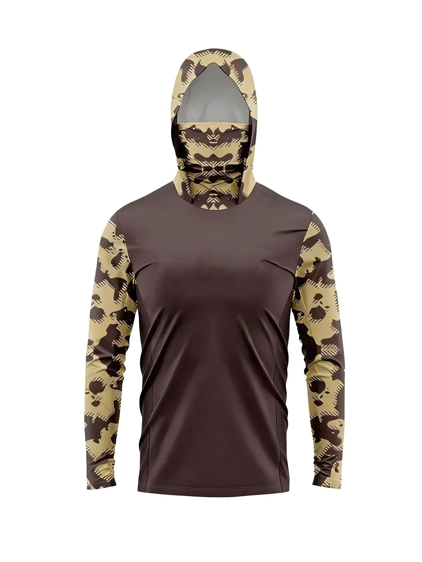 2026 Summer New Style Men's Long-Sleeved Shirt with 3D Pattern Print Sporty Breathable Comfortable Soft Lightweight