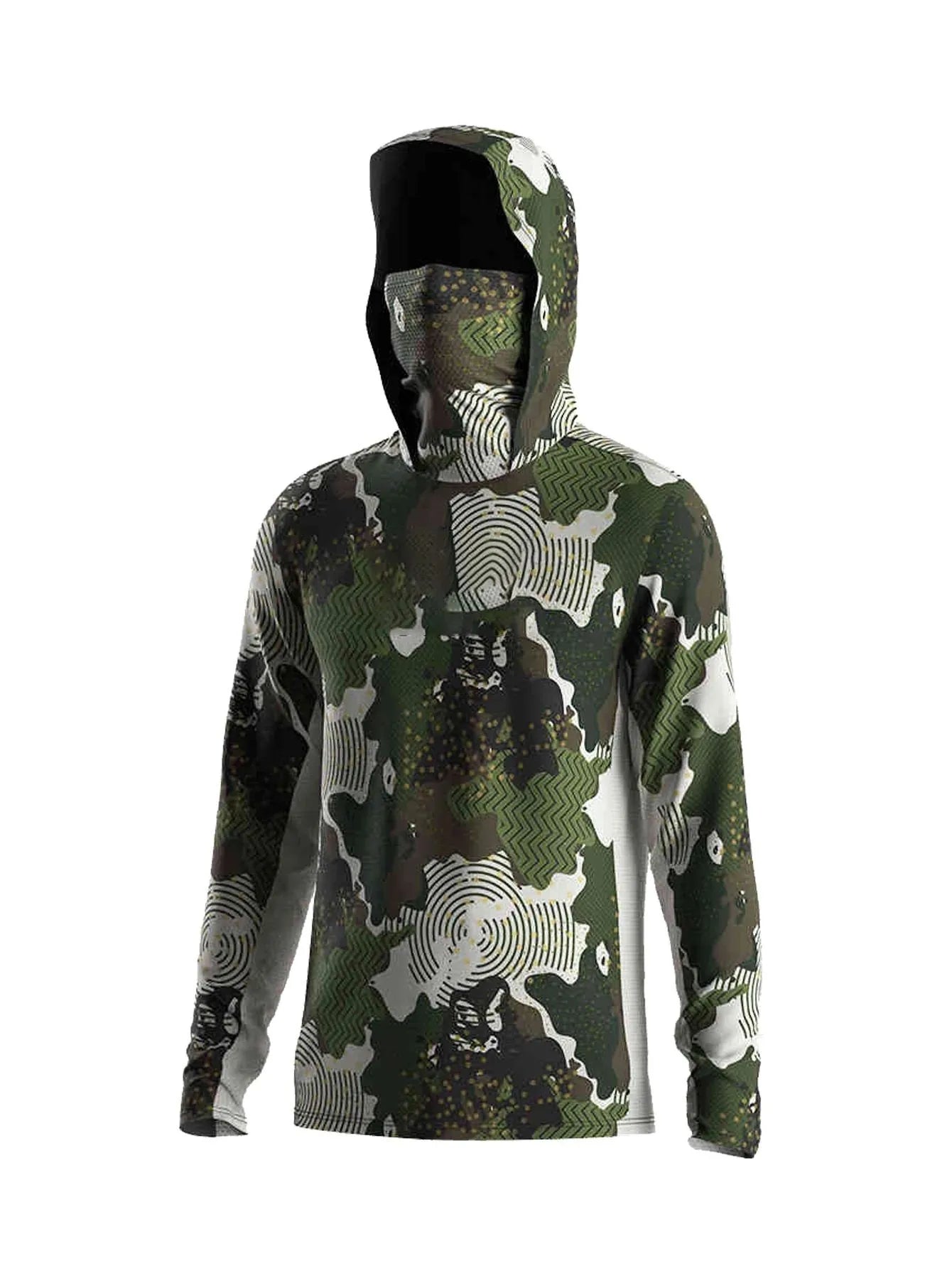 2026 Summer New Style Men's Long-Sleeved Shirt with 3D Pattern Print Sporty Breathable Comfortable Soft Lightweight